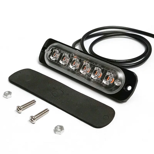 Blixtljus 6-led 12v